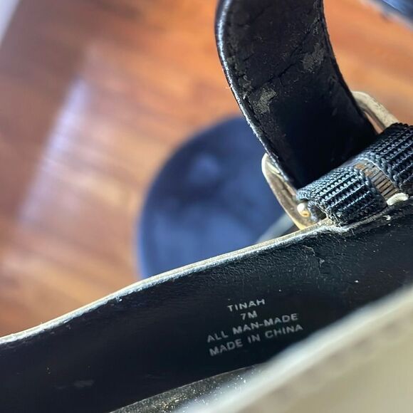 STEVE MADDEN GOLD METALLIC SLING BACK HIGH HEEL WOMEN'S PEP TOE SHOES SIZE 7 M - Picture 9 of 15